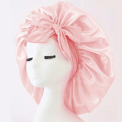 Waterproof Reversable Satin Bonnet Silk Bonnet