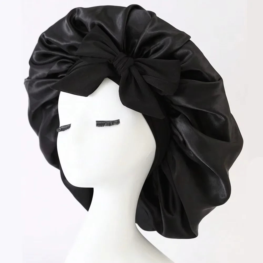 Waterproof Reversable Satin Bonnet Silk Bonnet
