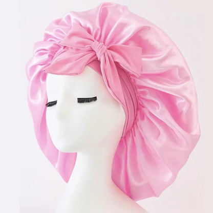 Waterproof Reversable Satin Bonnet Silk Bonnet